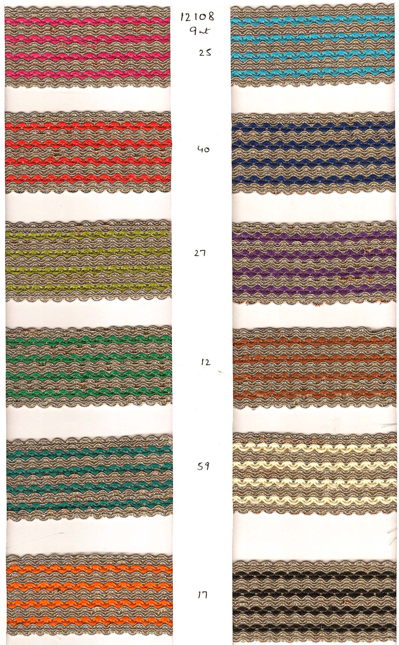 LACE: 9MTR (12108) 1 LACE: 9MTR (12108)