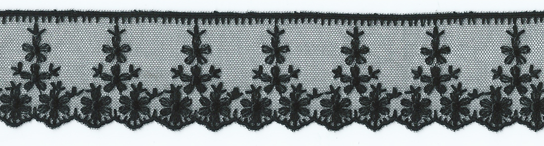 NYL NET-CUT LACE:6CM (0468-01) 1 NYL NET-CUT LACE:6CM (0468-01)