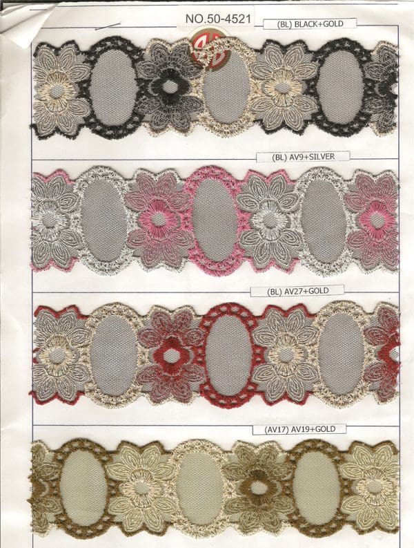 **NET CUTTING LACE:15Y:2-1/2" (D-50-4521)