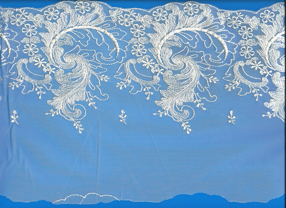 PL NET CUT LACE:15Y(13.7M)7 PL NET CUT LACE:15Y(13.7M)7.5" (D-55-4039)