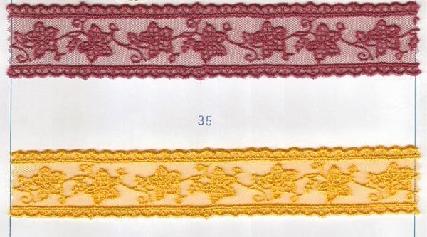 NET CUTTING LACE;15Y:1-1/4" (D-45-4133/COL)