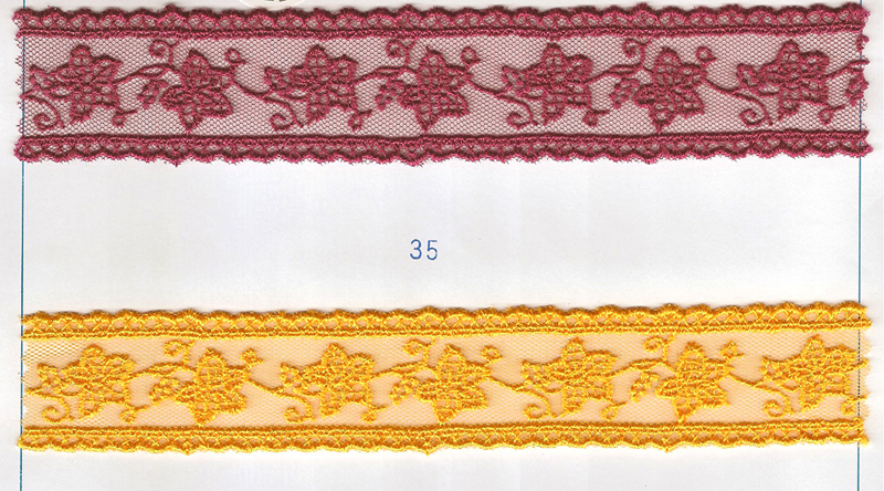 NET CUTTING LACE;15Y:1-1/4" (D-45-4133/COL)