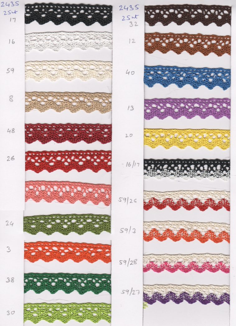 LACE:25 MTR (2435) 1 LACE:25 MTR (2435)