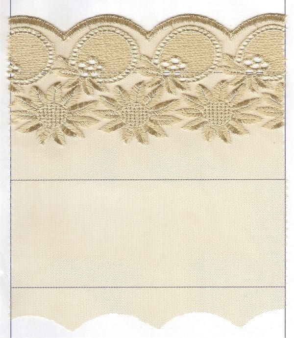 POLYSTER CUTTING LACE:7" (D-52-4561)