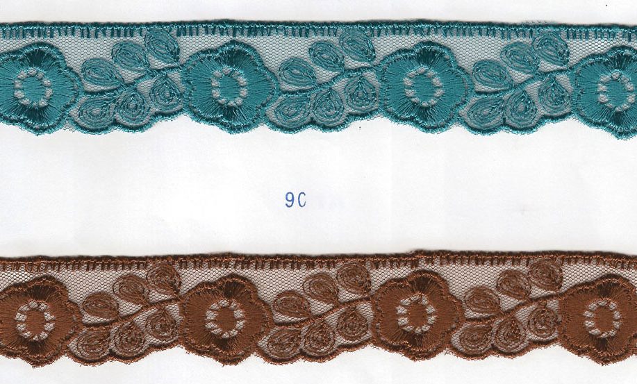 NET CUT LACE:15Y:2" (D-54-4034) 1 NET CUT LACE:15Y:2" (D-54-4034)