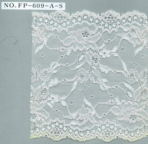 RASCHEL LACE:6-1/2" (FP-609-AS)