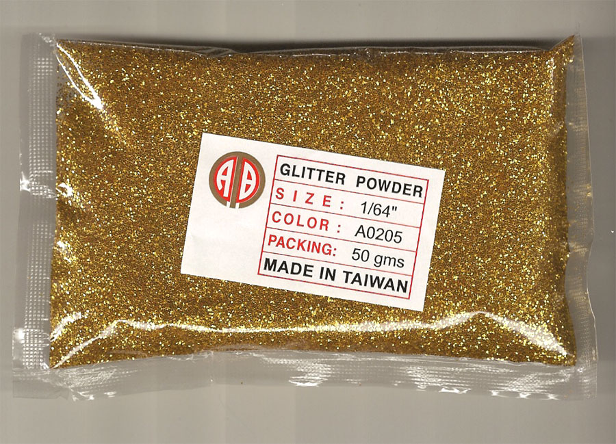GLITTER POWDER:1/64"  (GLITTER-1/64-A0205)