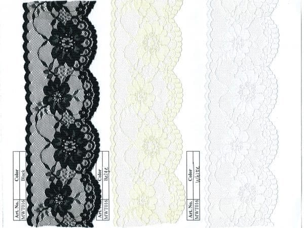 NYLON RASCHEL LACE;72 YD (MWT016)