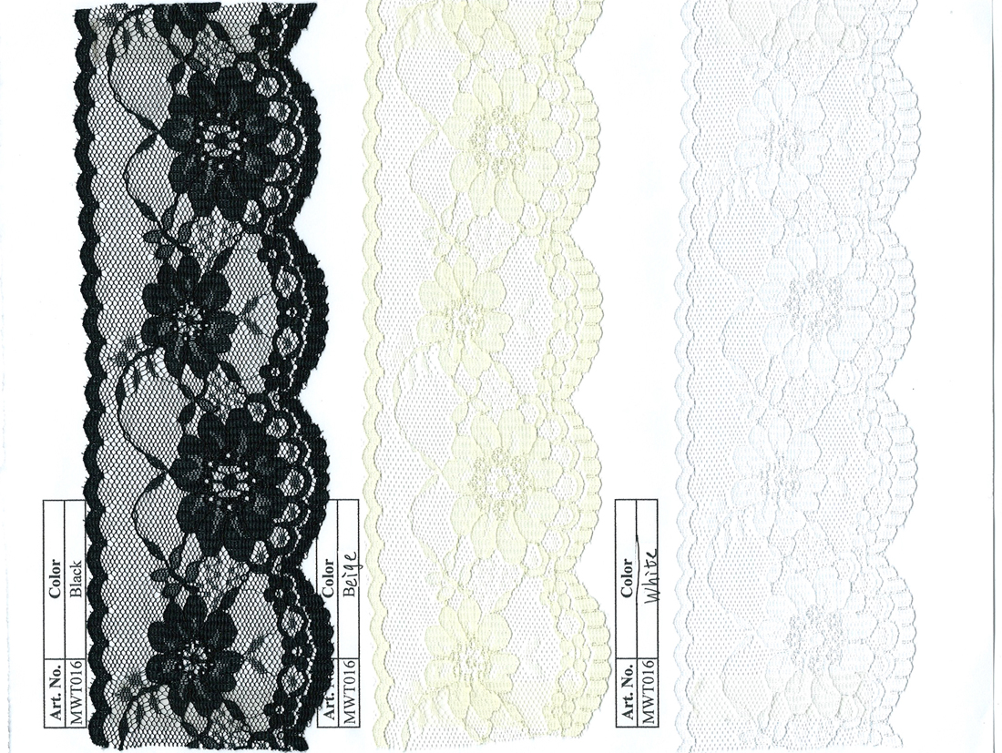 NYLON RASCHEL LACE;72 YD (MWT016) 1 NYLON RASCHEL LACE;72 YD (MWT016)
