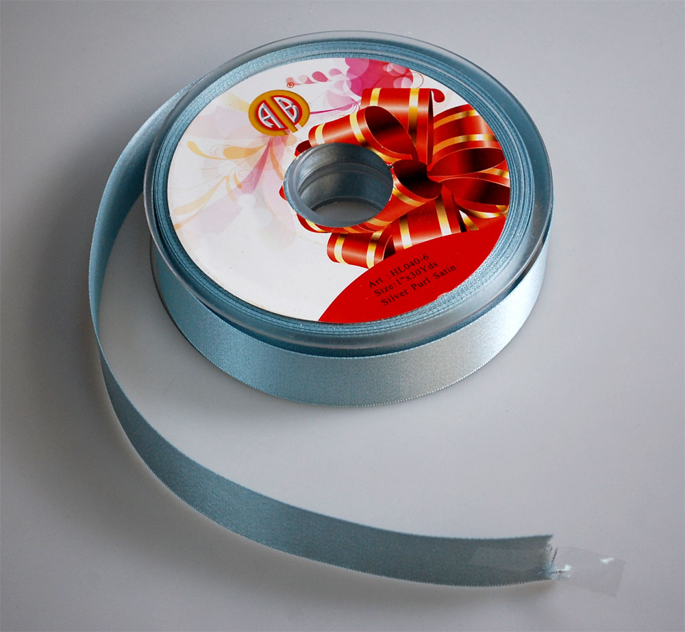 SAT SAT.RIBBON SLV PURL:1"X30Y (HL040/6)