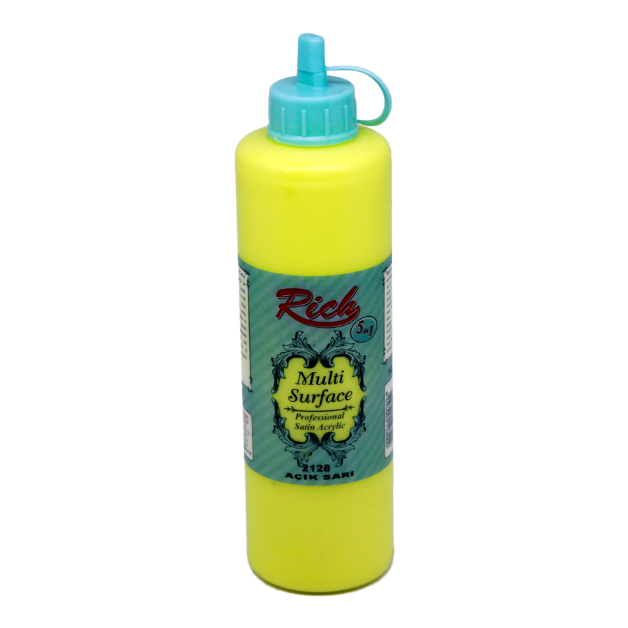 ACRYLIC PAINT:6BOTTLE (MULTI SURFACE-500CC) 1 ACRYLIC PAINT:6BOTTLE (MULTI SURFACE-500CC)