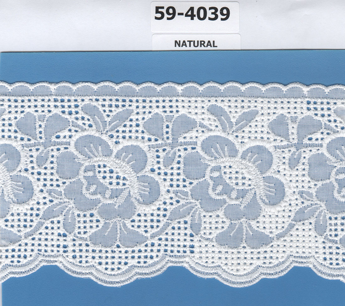 COT CUT-LACE:15Y:4 COT CUT-LACE:15Y:4.75" (D-59-4039)