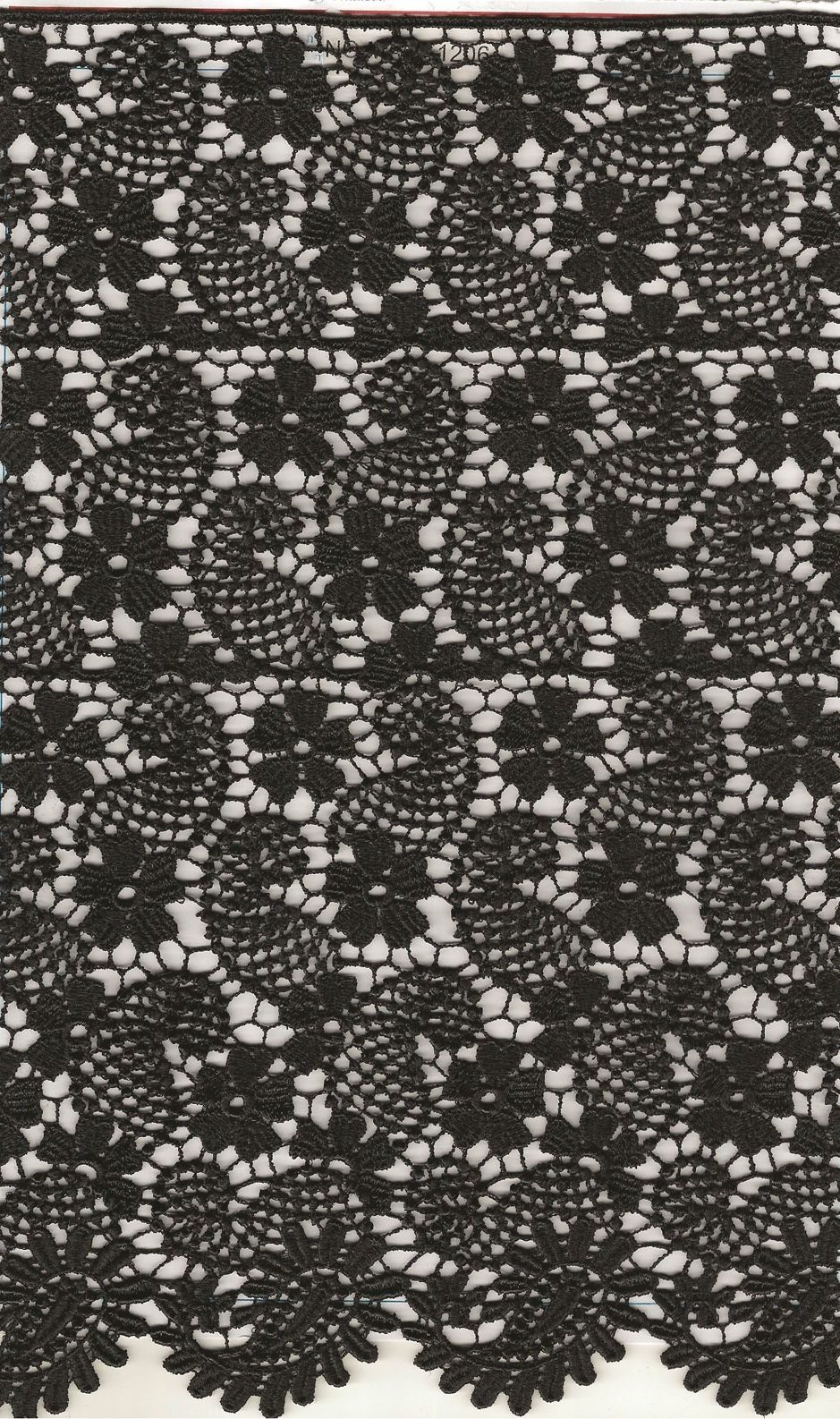 **CHEM. CUT LACE: 7 **CHEM. CUT LACE: 7.5YDS:12" (MA55-1206)