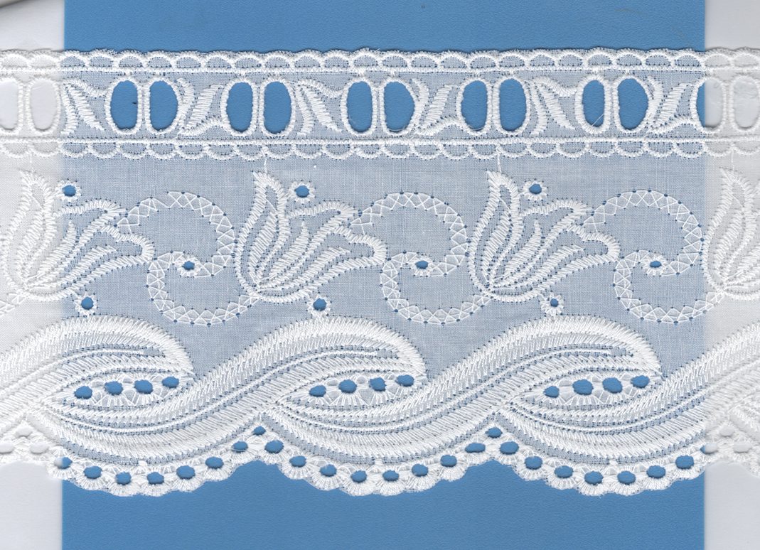 COTTON CUT-LACE:15Y:10CM (D-60-4010) 1 COTTON CUT-LACE:15Y:10CM (D-60-4010)