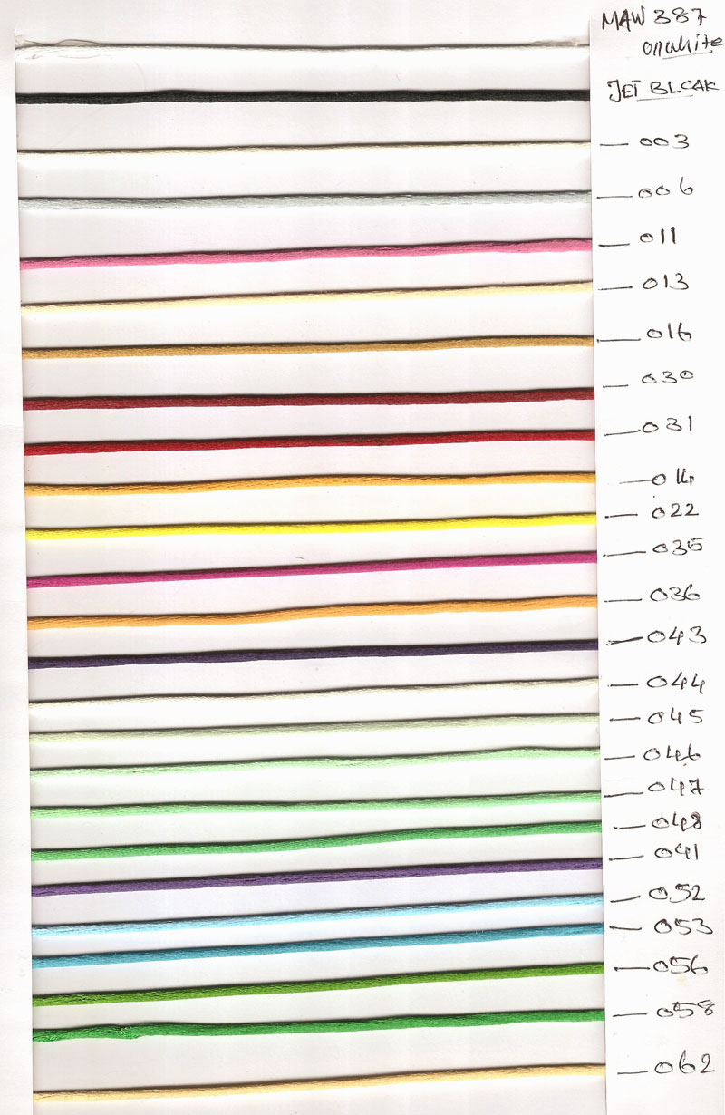 **COLOR CORD:144Y (MAW387)