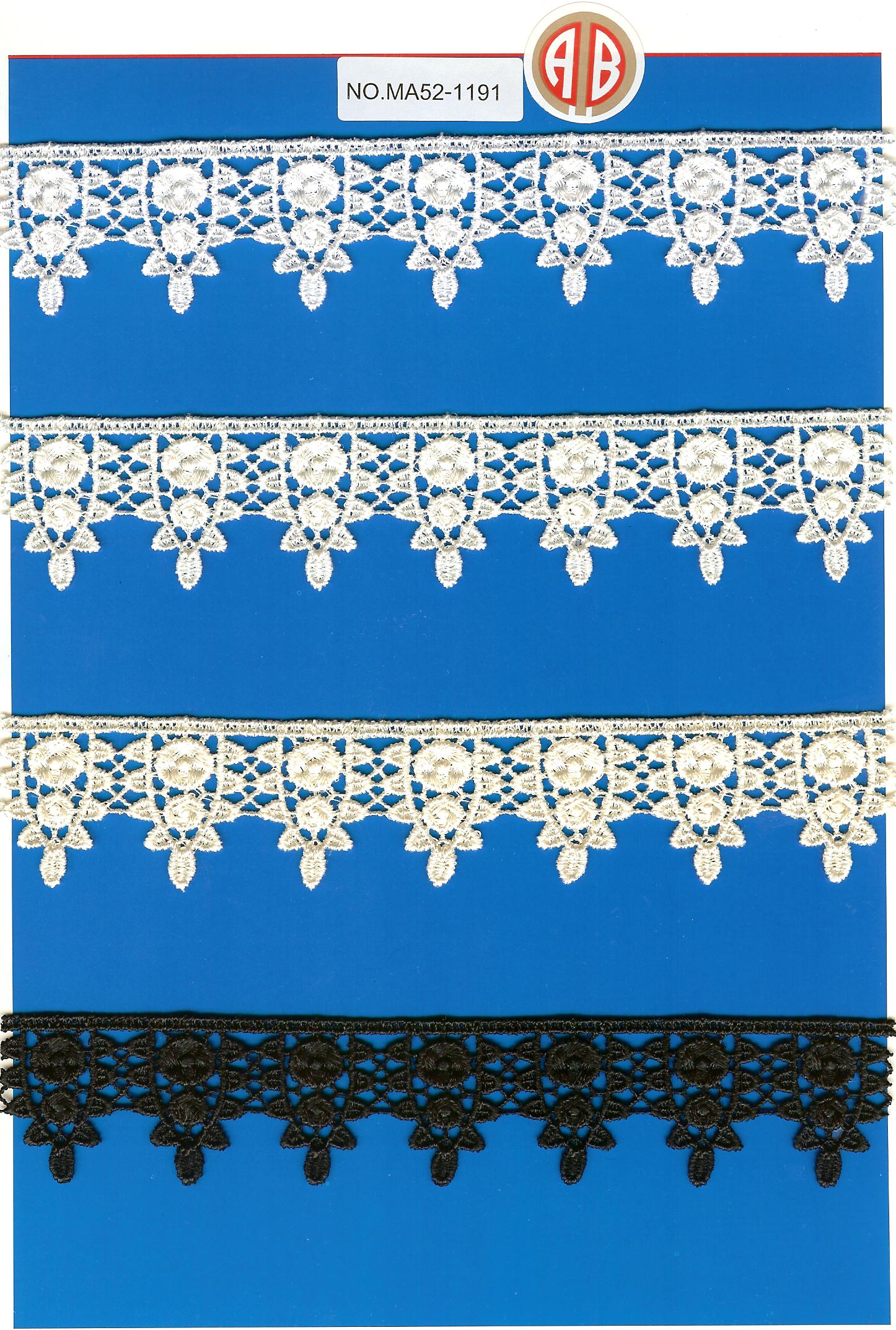 CHEM CUT LACE:15Y:1-1/2" (MA52-1191) 1 CHEM CUT LACE:15Y:1-1/2" (MA52-1191)