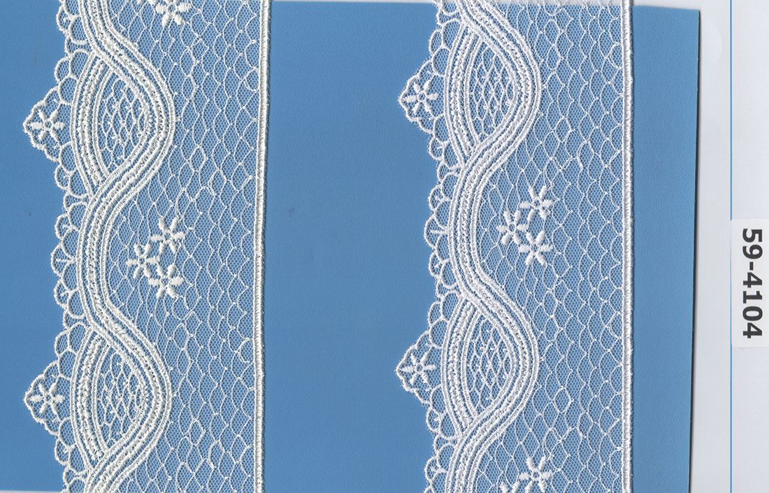 POL NET-CUT LACE:15Y:4" (D-59-4104) 1 POL NET-CUT LACE:15Y:4" (D-59-4104)
