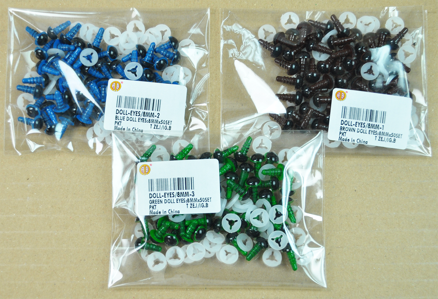 DOLL EYES:8MMx50SET (DOLL-EYES/8MM) 1 DOLL EYES:8MMx50SET (DOLL-EYES/8MM)