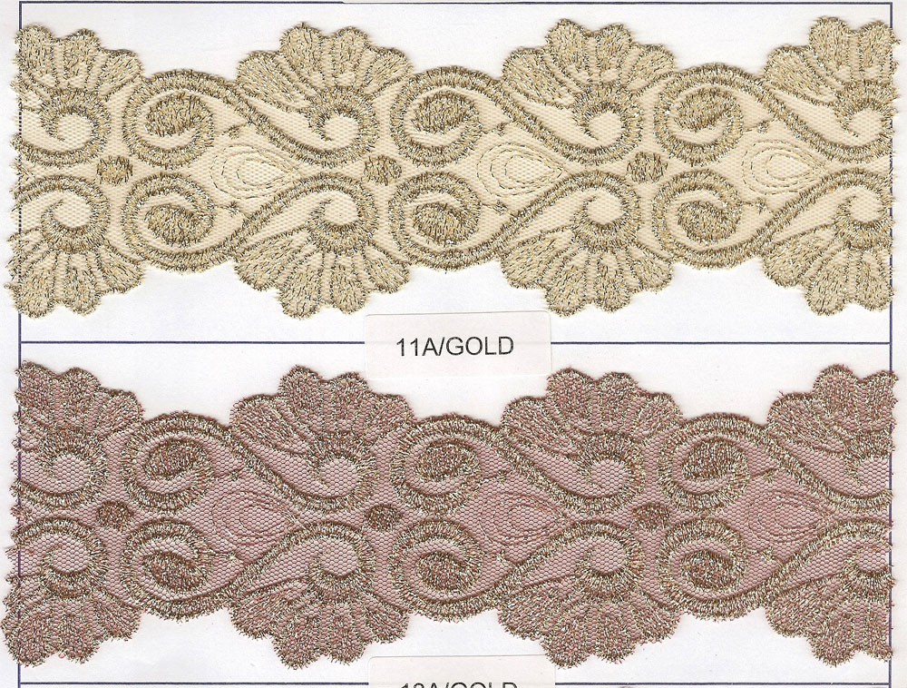 POL NET-CUT LACE:3" (MT53-4635JG)