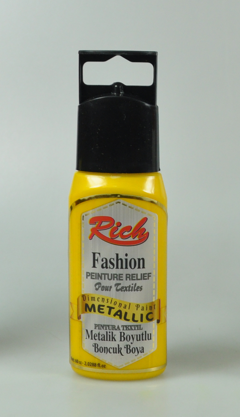 DIMENTIONAL METALIC PAINT:60CC (DIAM-METALIC-60CC) 1 DIMENTIONAL METALIC PAINT:60CC (DIAM-METALIC-60CC)