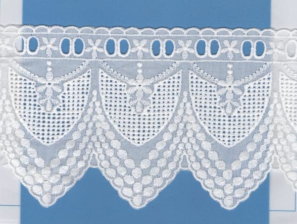 COTTON CUT-LACE:15Y:10.63CM (D-60-4011)