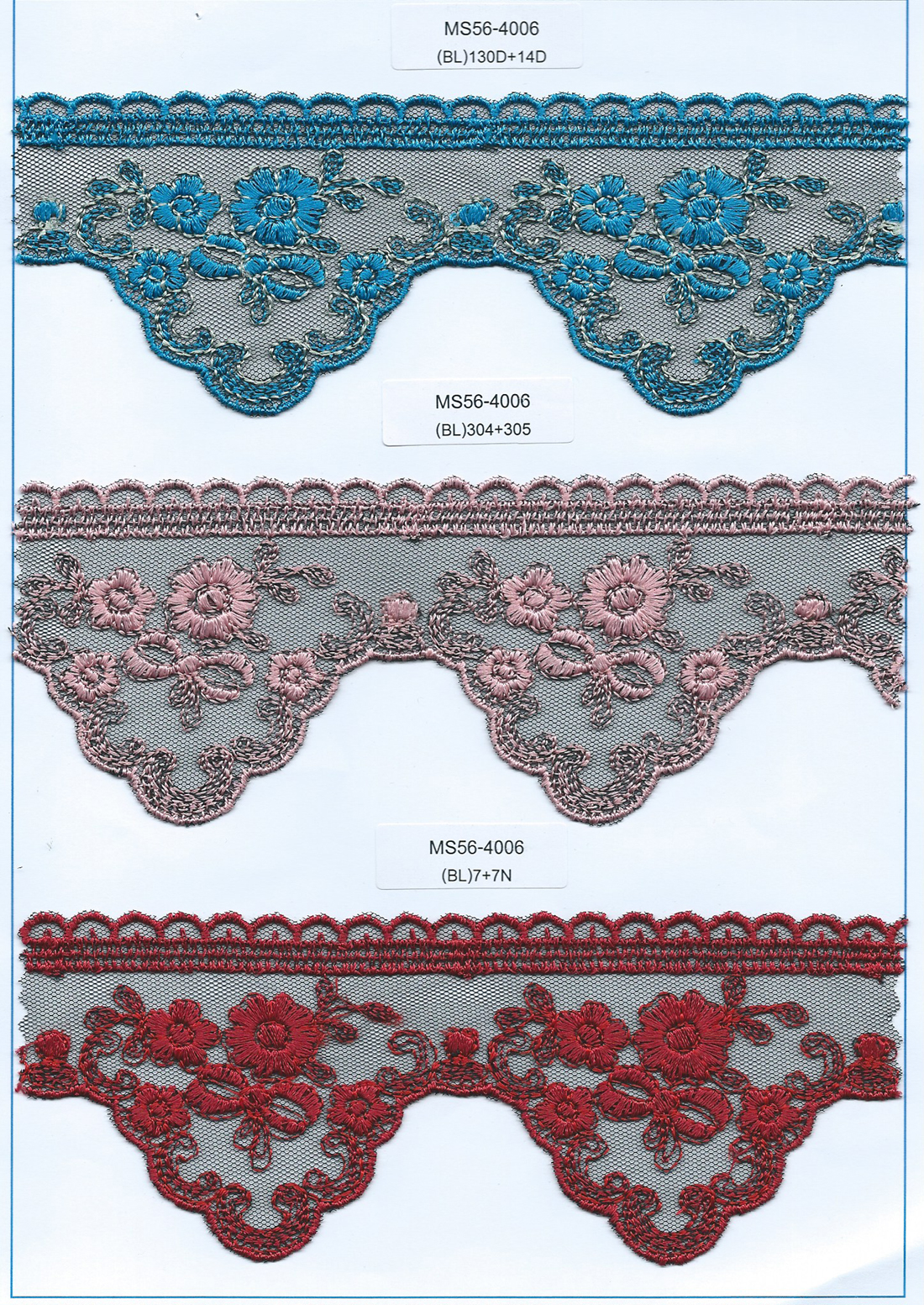 POL NET CUT LACE:15Y:6 POL NET CUT LACE:15Y:6.5CM (MS56-4006)