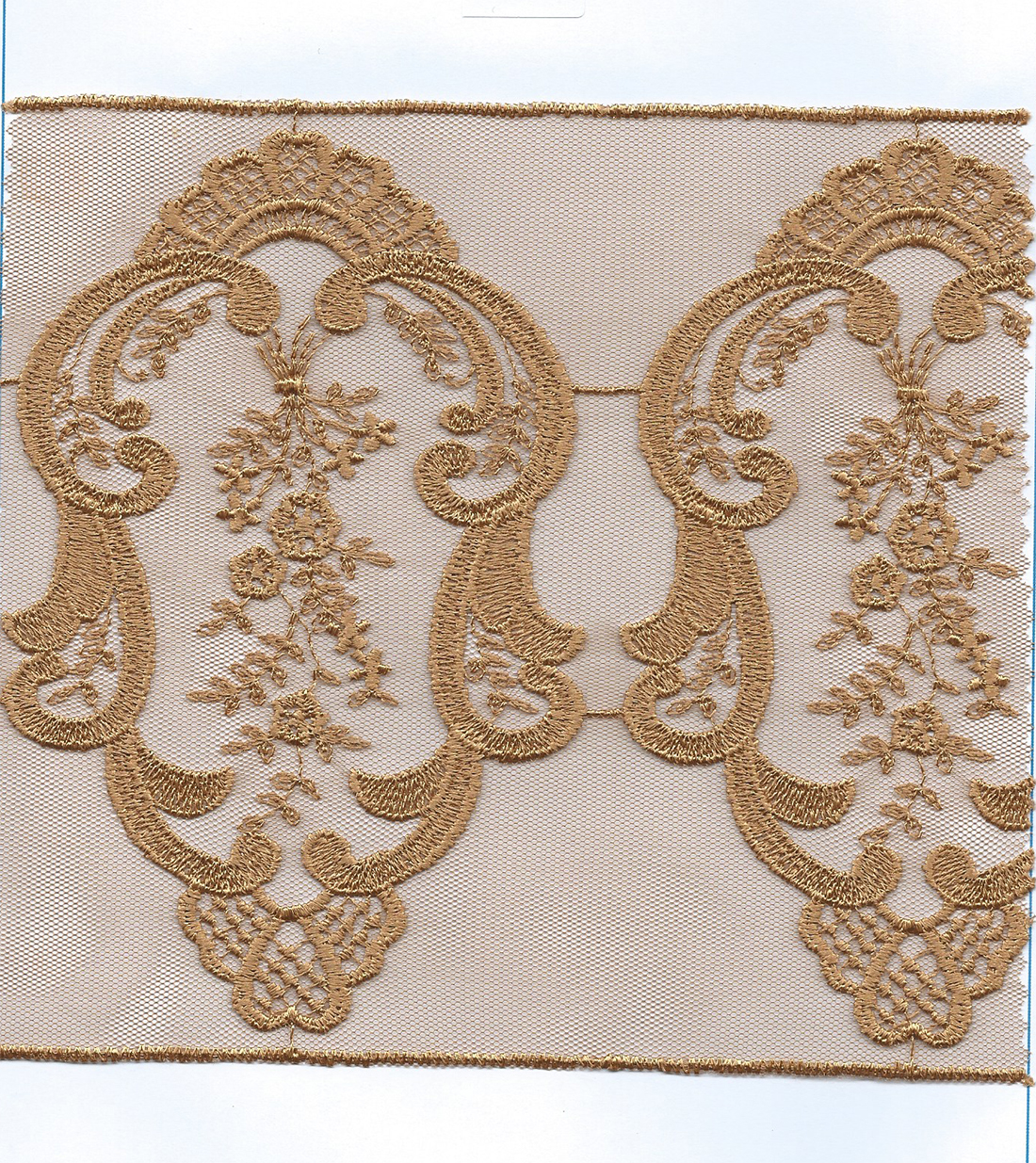 POL/NET-CUT LACE:15Y:7.25" (D-58-4044)