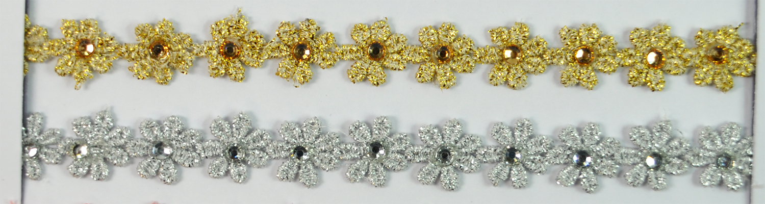 TRIMMING W/STONE:15YD (JR-4824) 1 TRIMMING W/STONE:15YD (JR-4824)