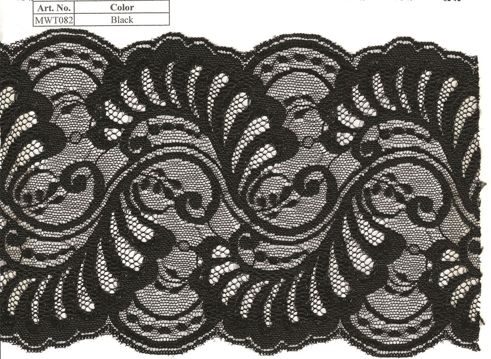 NYLON RASCHEL LACE;36YDS (MWT082) 1 NYLON RASCHEL LACE;36YDS (MWT082)