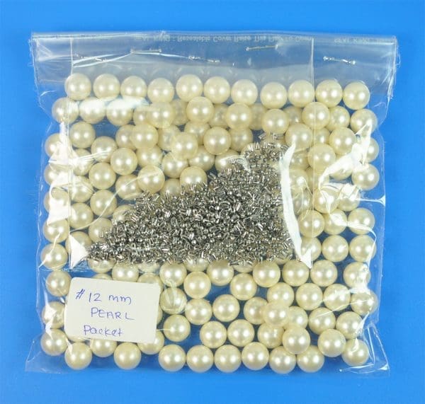 BEADS:125GRM/PKT (NOMAL PEAR/12MM)