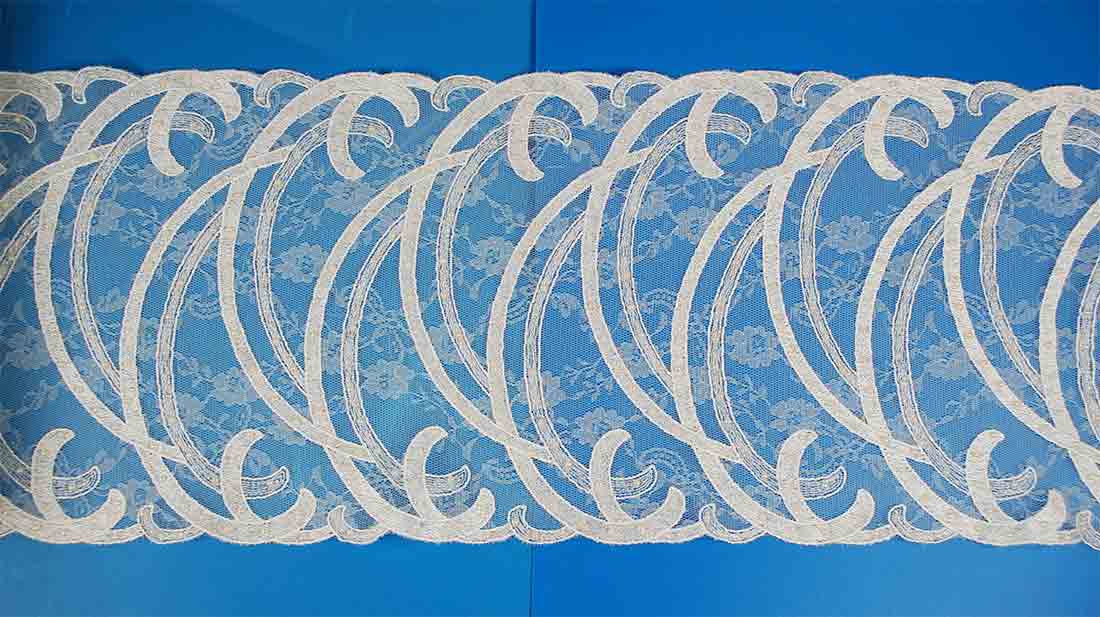 NYL LACE W/BEADS (GK-721/MTR) 1 NYL LACE W/BEADS (GK-721/MTR)