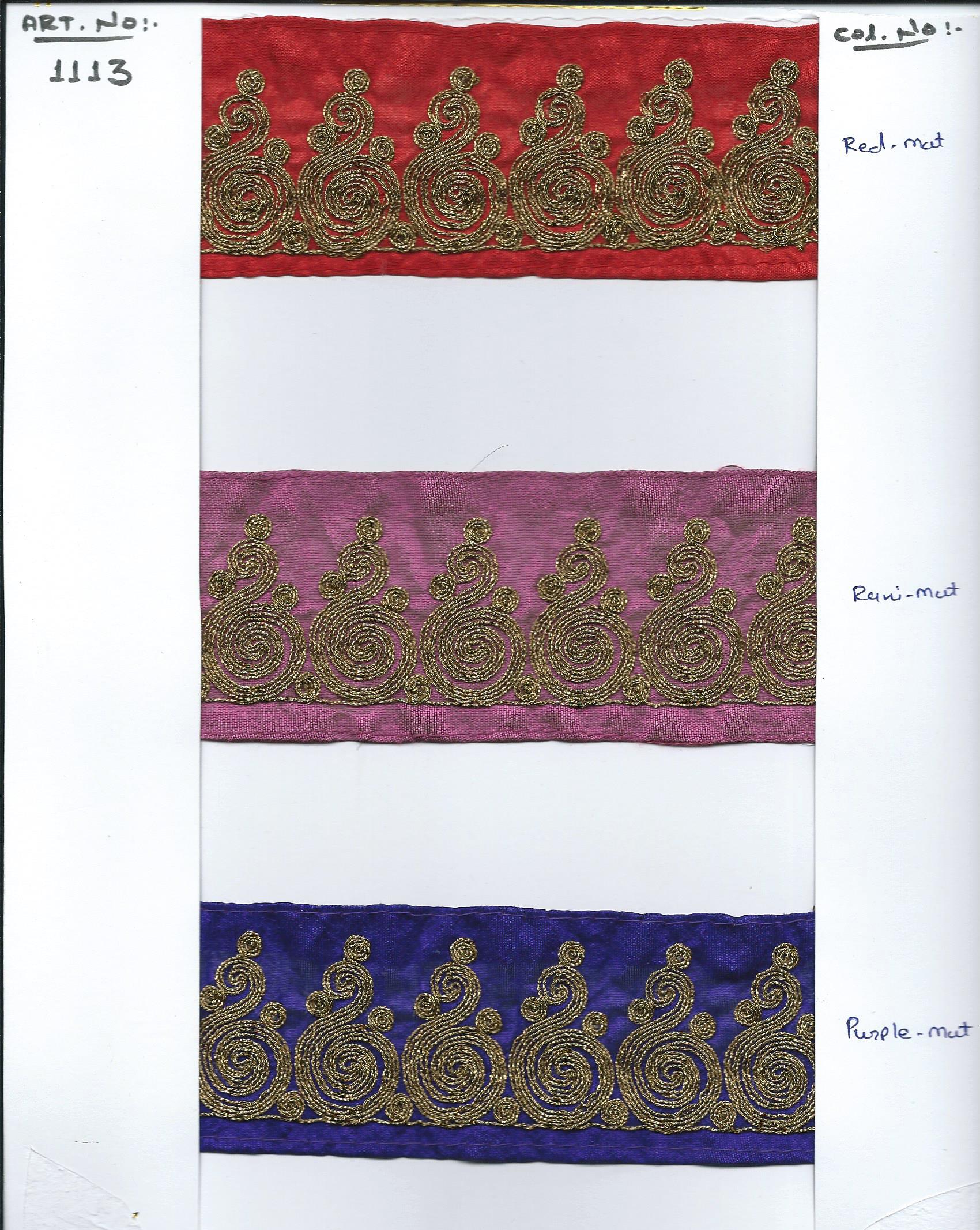 LACE:9 MTR (1113) 1 LACE:9 MTR (1113)