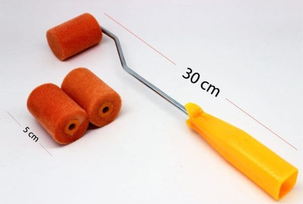 METAL HANDLE ROLLER (FOAM ROLLER/5CM)