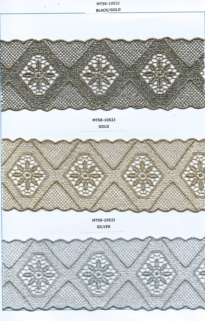 JAP MET.CUT-LACE:15Y:2 JAP MET.CUT-LACE:15Y:2.75" (MT58-1052J)