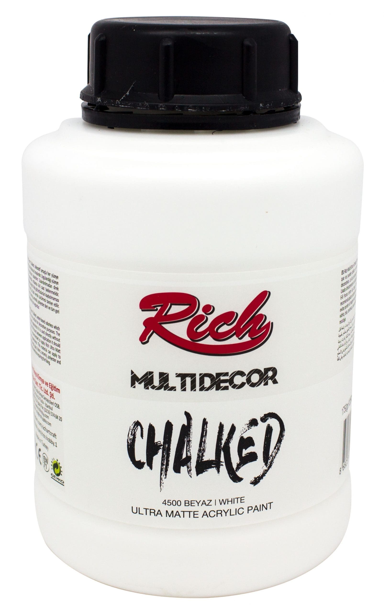 CHALKED ACRY CHALKED ACRY.PAINT-500ML (MULTI DECOR-500CC)