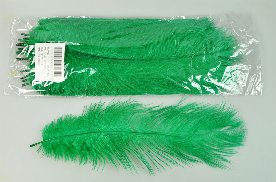 OSTRITCH FEATHER:25-30CM:25PC (MCN011) 1 OSTRITCH FEATHER:25-30CM:25PC (MCN011)