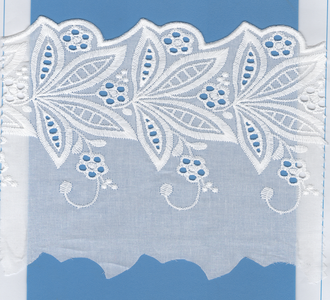 COTTON CUT-LACE:15Y:13 COTTON CUT-LACE:15Y:13.75CM (D-53-4850)