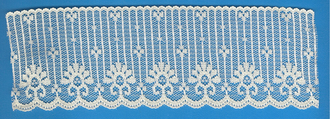 NYL RASCHEL LACE;72 YD:2 NYL RASCHEL LACE;72 YD:2.5" (MWT017)