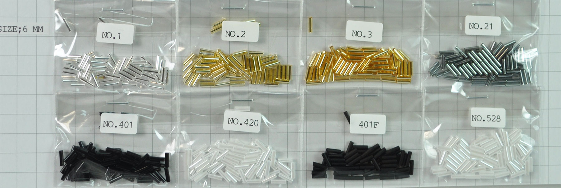 ROUND HOLE BUGLES:6MM (MIY/RB-6MM/420)