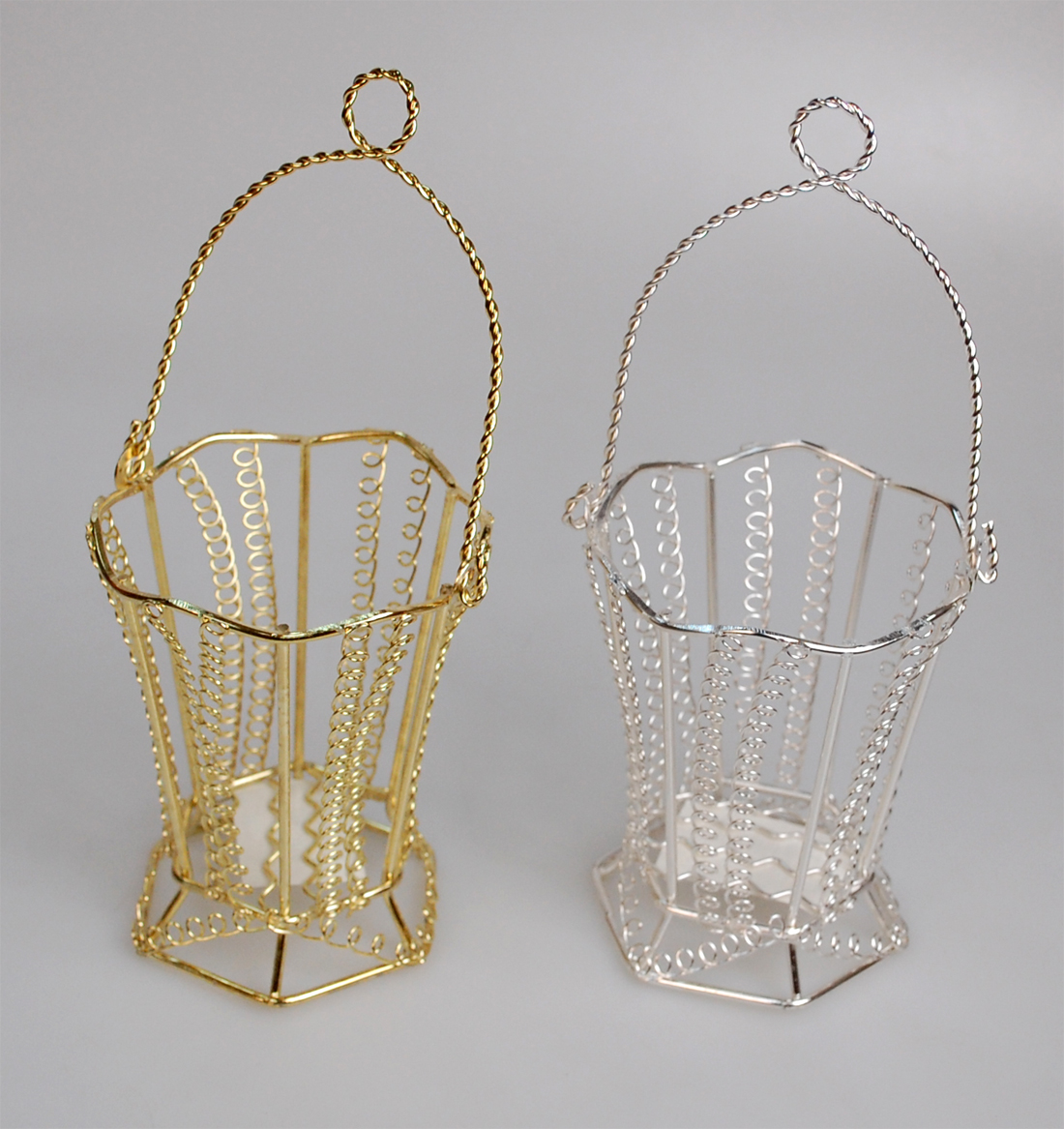 MINI WIRE BASKET (K8103) - Gold