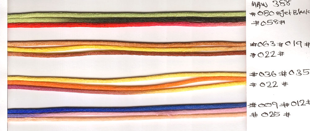 **COLOR CORD:144Y (MAW388) 1 **COLOR CORD:144Y (MAW388)