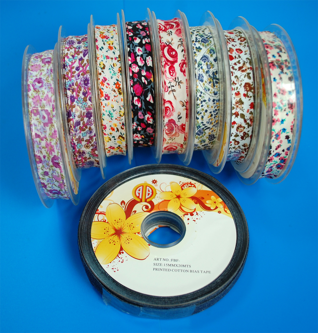 PRINTED BIAS TAPE:15MMx20MTR (FBF/15MM) 1 PRINTED BIAS TAPE:15MMx20MTR (FBF/15MM)