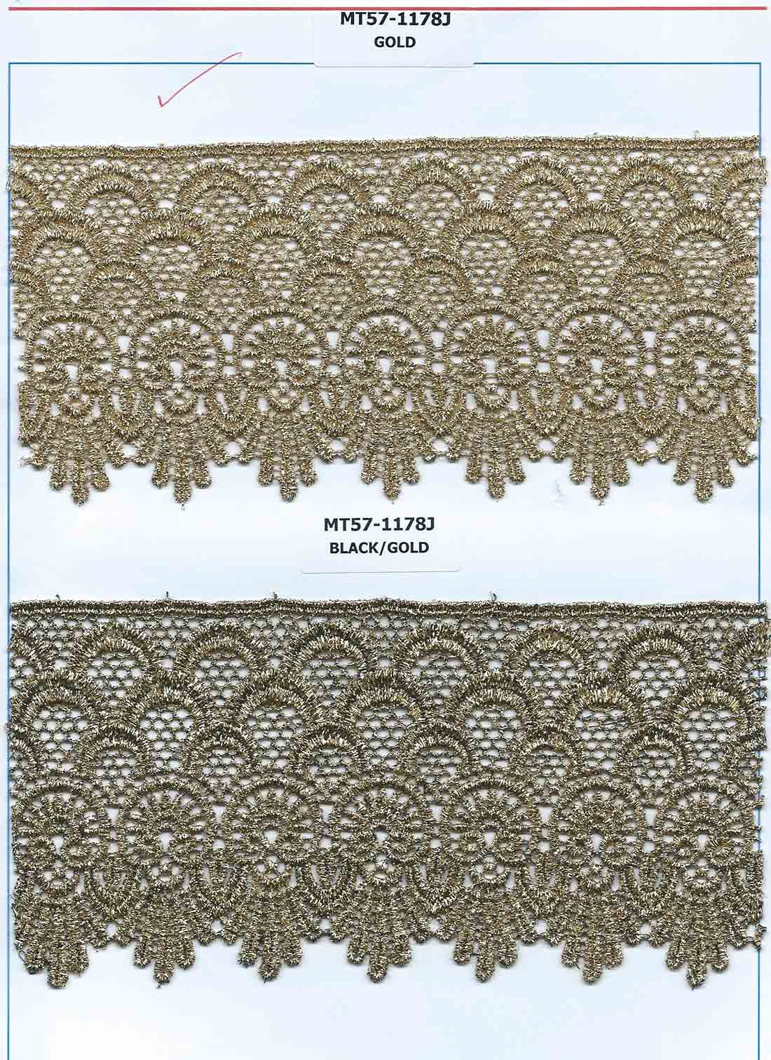 JAPAN MET CUT-LACE:8.75CM(15Y) (MT57-1178J)