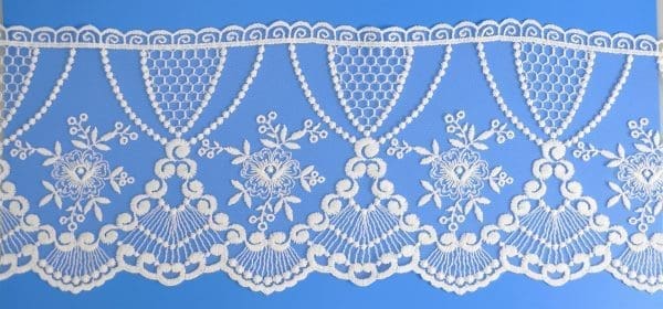 WIDE TULL LACE~10MTR (16B0176)