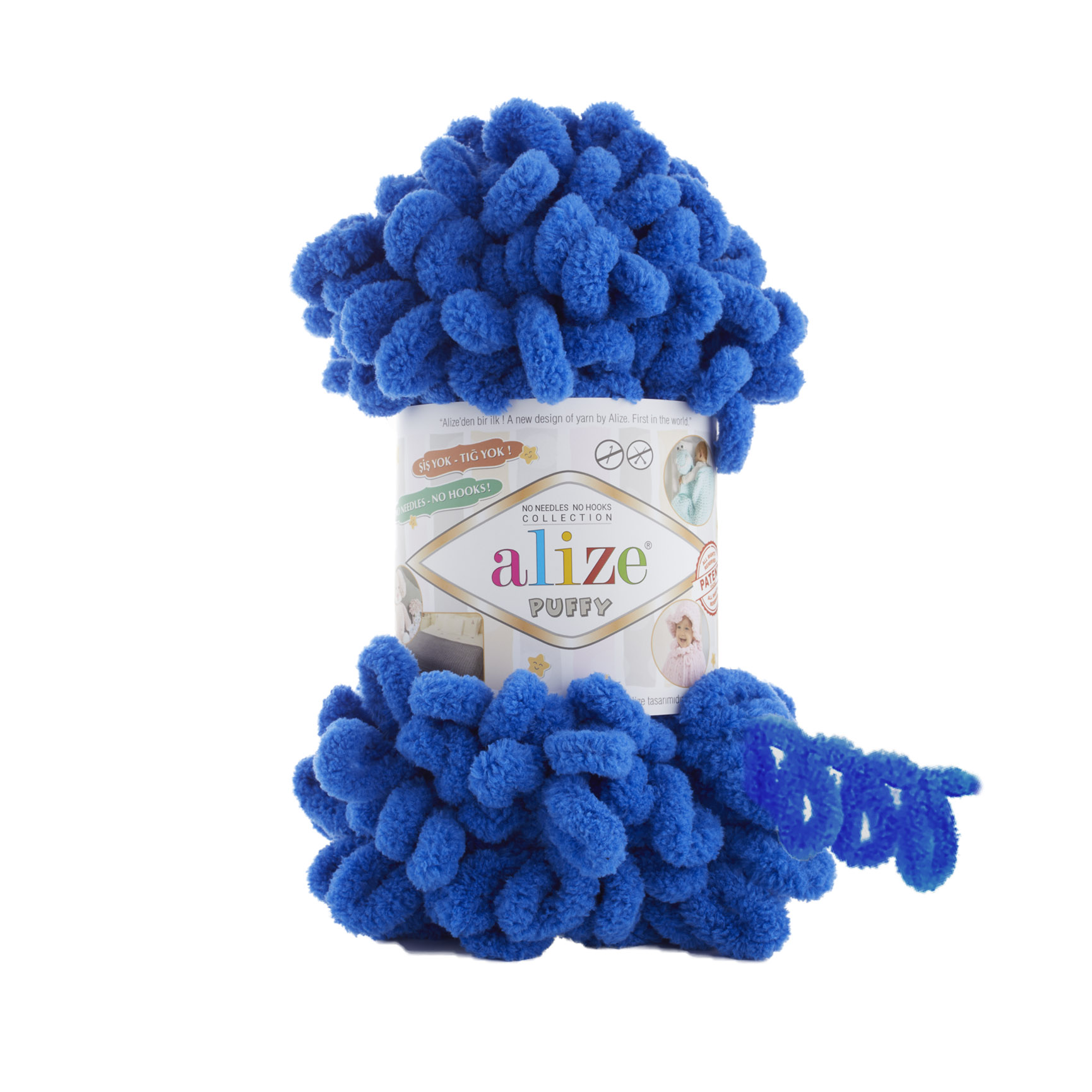 MICRO PL.YARN:5BLx100GR (500GM) (ALIZE/PUFFY) - 141