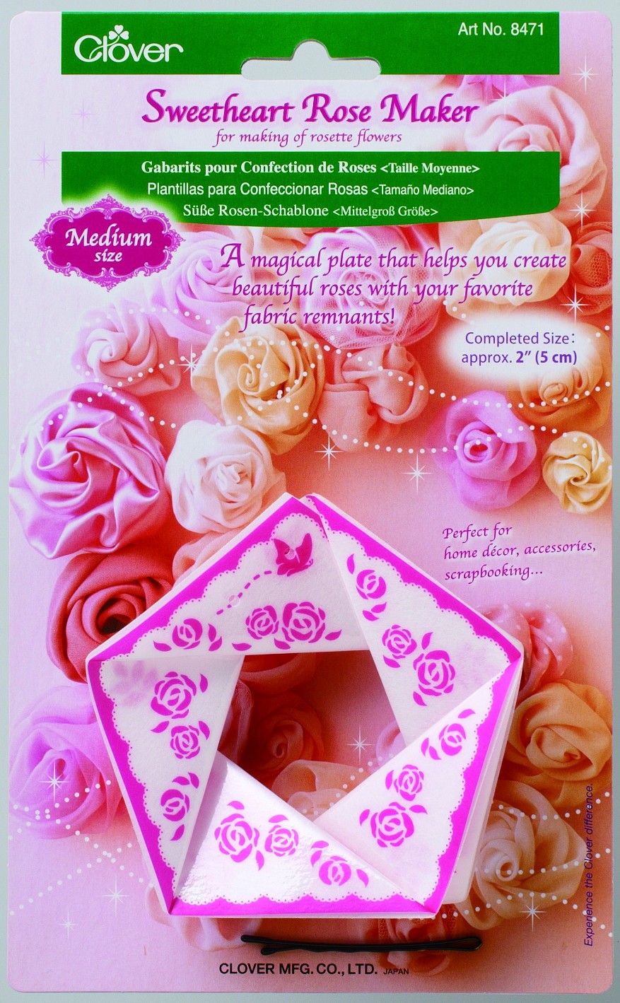 SWEETHEART ROSE MAKER:3PC (8471/BOX) 1 SWEETHEART ROSE MAKER:3PC (8471/BOX)