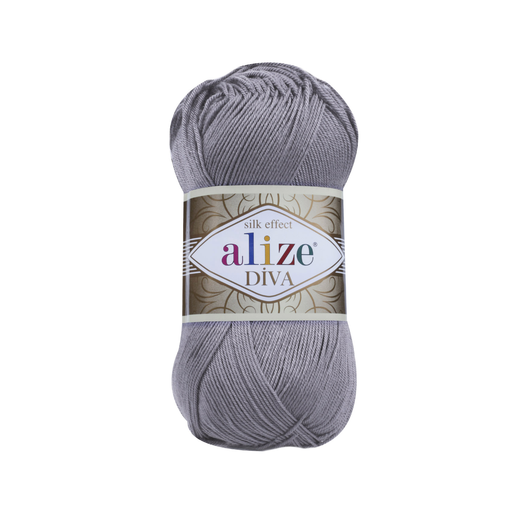 ACY.YARN:5BLx100GR (500grm) (ALIZE/DIVA SILK) - 348