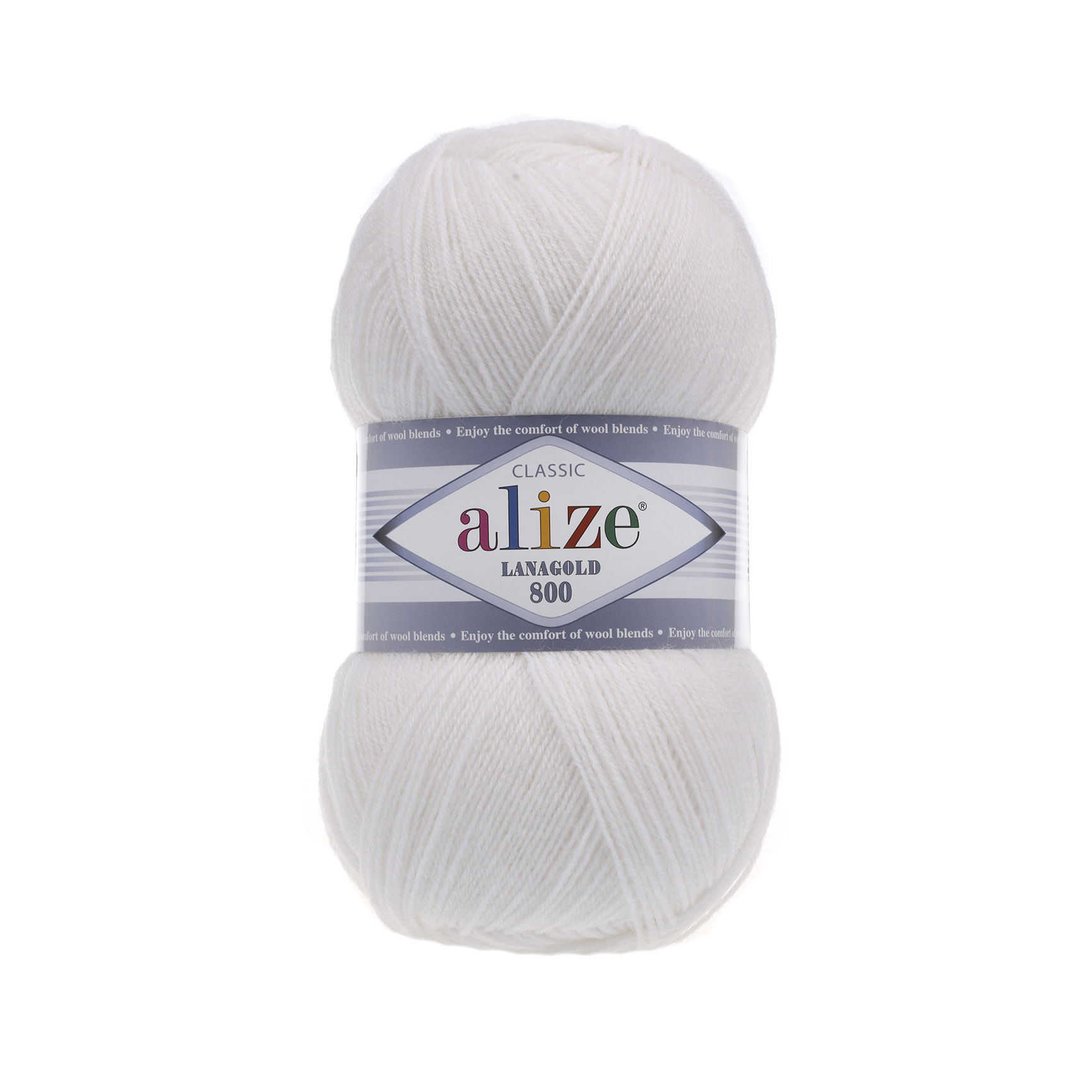 ACY.YARN:5BLx100GR (500grm) (ALIZE/LANA GOLD-800) - 55