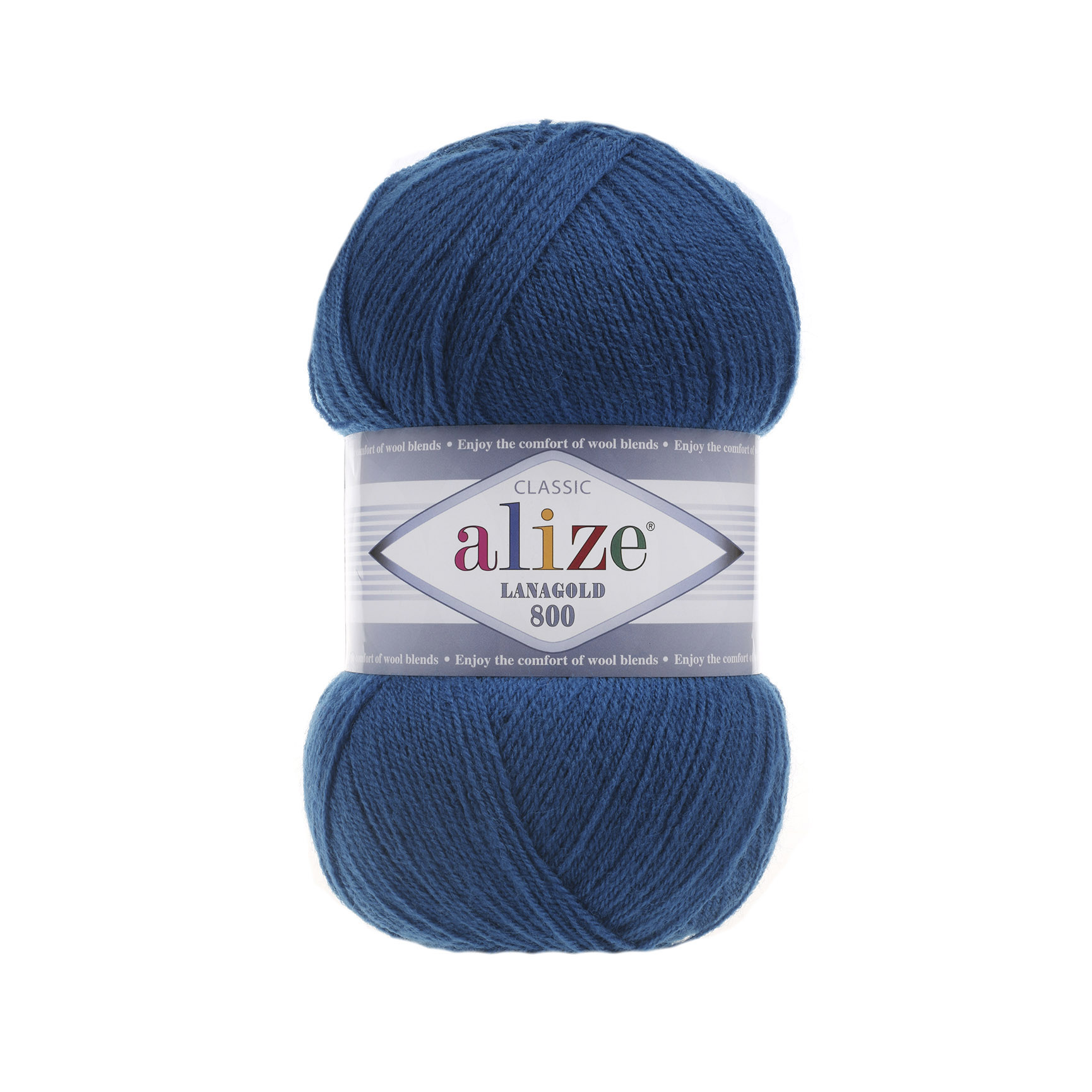 ACY.YARN:5BLx100GR (500grm) (ALIZE/LANA GOLD-800) - 155