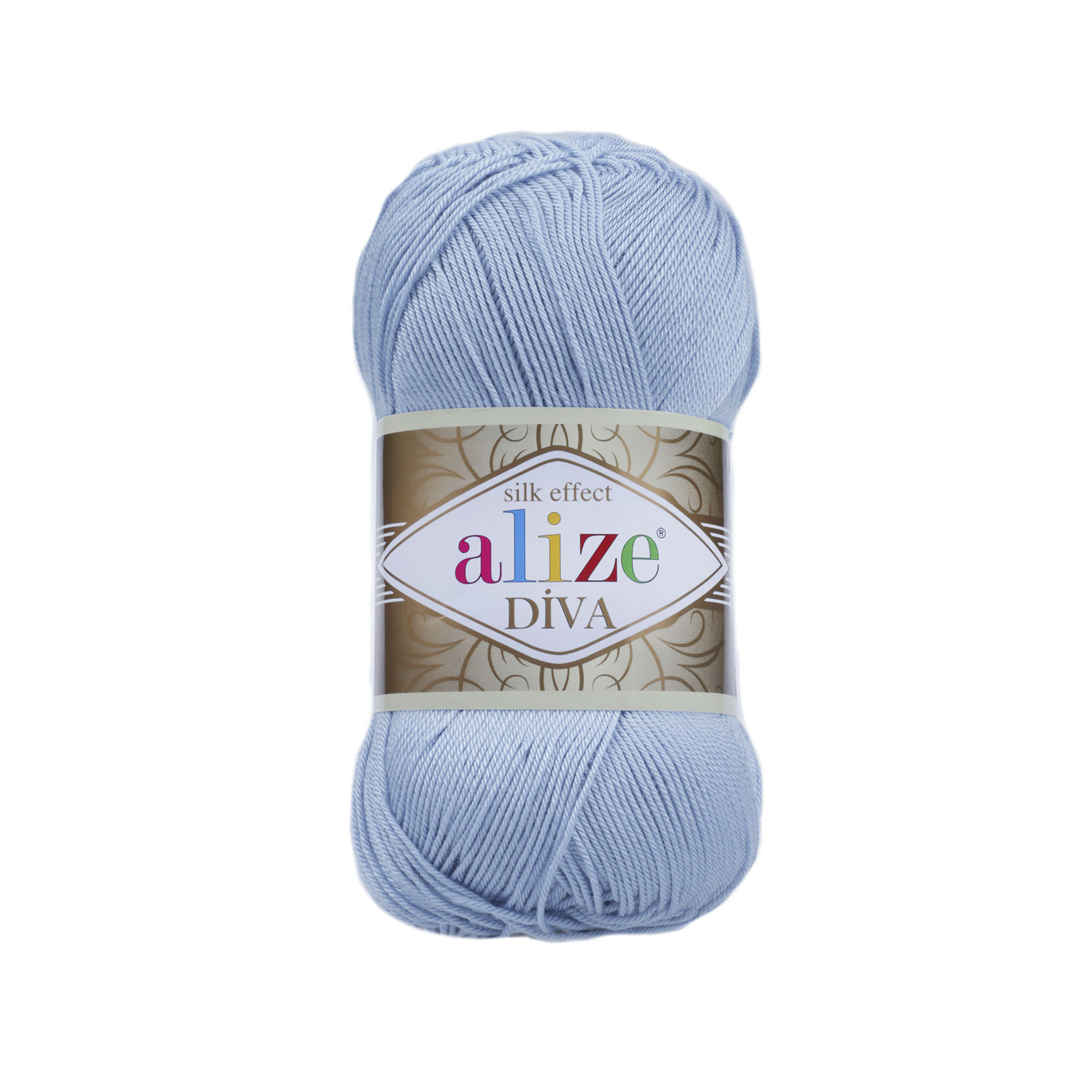 ACY.YARN:5BLx100GR (500grm) (ALIZE/DIVA SILK) - 350